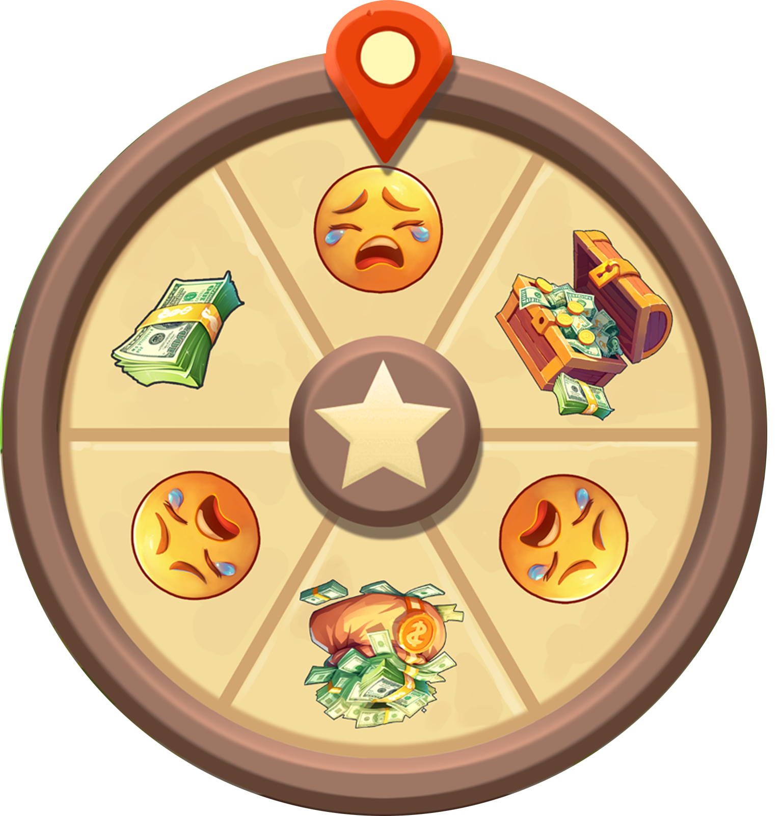 Wheel of Fortune with prizes